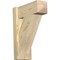 Ekena Millwork Traditional Craftsman Rough Sawn Outlooker, Douglas Fir, 6"W x 14"D x 18"H OUT06X14X18TRA04RDF - alternate 1